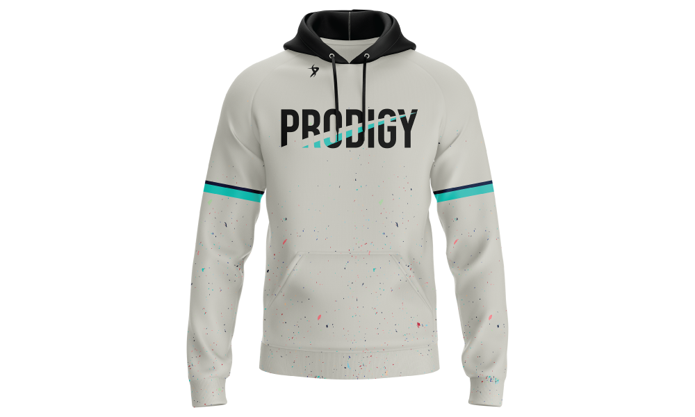 KC Prodigy - Fullerton - Grey Splatter Hoodie