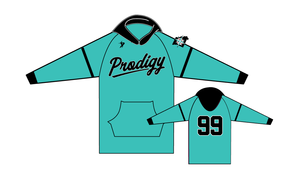 KC Prodigy - Fullerton - Seafoam Hoodie